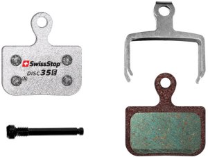 SWISSSTOP Disc brake pad Disc 35 E SRAM Red eTap AXS (Gen. 2 'Two-Piece' caliper), Force eTap AXS, Level Ultimate, Level TLM B1 (2020+) Organic 1