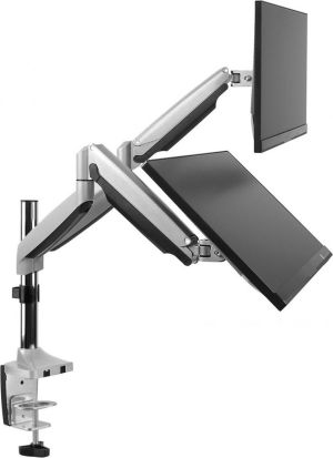 Maclean Uchwyt biurkowy na 2 monitory 13" - 32" (MC-765) 5