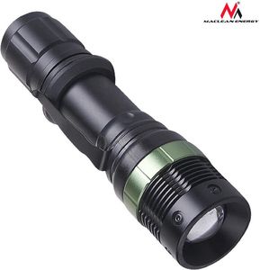 Maclean Latarka rowerowa Cree 200 lumen LED Maclean Energy + ładowarka zestaw MCE175 18
