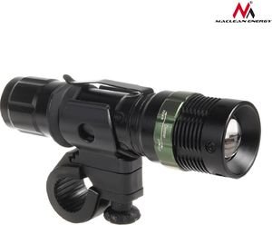 Maclean Latarka rowerowa Cree 200 lumen LED Maclean Energy + ładowarka zestaw MCE175 9