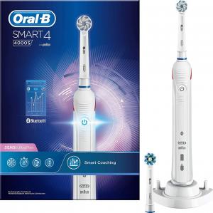 Szczoteczka Oral-B Szczoteczka rotacyjna Smart 4 4000S Biała 2