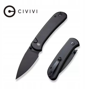 Nóż CIVIVI Qubit Aluminium All Black C22030E-1 2