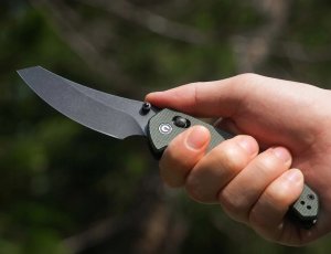 Nóż CIVIVI Sixgill Nitro-V Micarta Green C24050-3 2