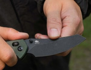 Nóż CIVIVI Sixgill Nitro-V Micarta Green C24050-3 3