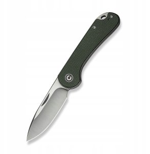 Nóż CIVIVI Elementum Slip Joint Green Micarta 1