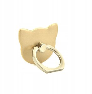 UCHWYT TELEFONU STOJAK KOT ZŁOTY UNIWERSALNY VEGA NA RĘKĘ RING HOLDER 4