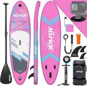 ALLPICK Zestaw Premium SUP Board nadmuchiwana deska paddleboardingu, 320 cm 1
