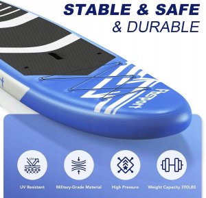 Zestaw FBSPORT Deska SUP Nadmuchiwana paddleboarding 335 cm niebieski 5