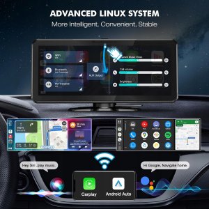 Radio samochodowe URVOLAX UR73C Apple Carplay Auto Wireless Android 10,26" 2