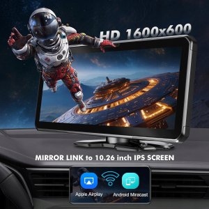 Radio samochodowe URVOLAX UR73C Apple Carplay Auto Wireless Android 10,26" 6