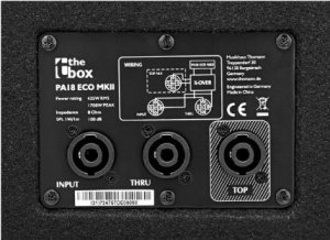 Kolumna Blaupunkt The Box PA 18 ECO* MKII - Pasywny Subwoofer 18" 425W RMS, 1700W Peak, 8 Ohm 3