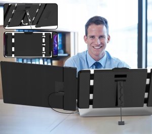 SMISEACOW S1 14"Przenośny monitor do laptopa 13"-17,3"rozszerzenie ekranu 2