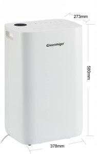 Osuszacz powietrza Greenmigo ALPHA-Q25 Pro WiFi 290W do 70 m 4,5 l nowy 5