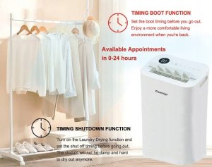 Osuszacz powietrza Greenmigo ALPHA-Q25 Pro WiFi 290W do 70 m 4,5 l nowy 7