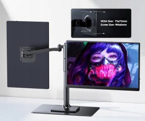 EVICIV Przenośny monitor 16'' 2560x1600 do komputera laptopa telefonu PS4/5 2