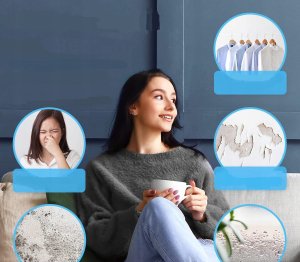 Maltec Pro Breeze przenośny osuszacz powietrza 12 l 220 W 4 tryby pracy 3