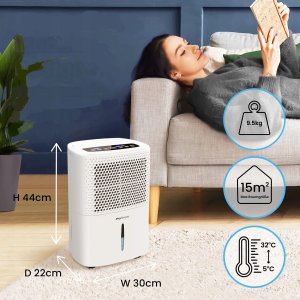 Maltec Pro Breeze przenośny osuszacz powietrza 12 l 220 W 4 tryby pracy 4