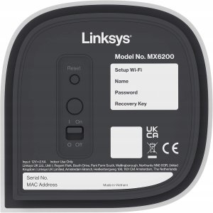 Zestaw 3x Router Linksys Velop Pro MX6203-KE do 5,4 Gb/s 4