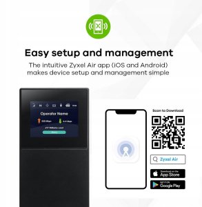 Zyxel NR2301 przenośny router 5G NR WiFi 6 szerokopasmowy 4