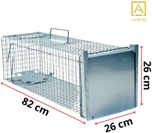Skuteczna Pułapka na Lisy, Kuny, Wydry, Bobry - Metalowa | Bezpieczne zakupy! Szybka wysyłka! oryginalne, zaplombowane pudełko! 1