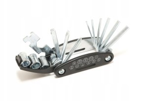 ZESTAW NAPRAWCZY ROWERU DĘTEK KÓŁ ŁATKI KLUCZ 25W1 4