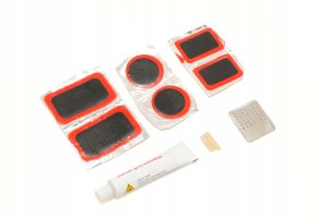 ZESTAW NAPRAWCZY ROWERU DĘTEK KÓŁ ŁATKI KLUCZ 25W1 6