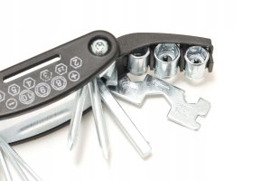 ZESTAW NAPRAWCZY ROWERU DĘTEK KÓŁ ŁATKI KLUCZ 25W1 9