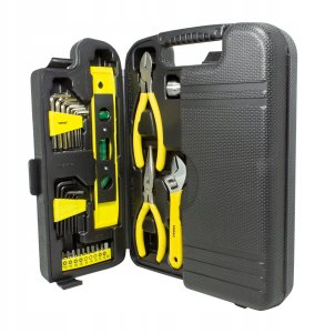 Zestaw narzędzi 130el. (klucze TORX, IMBUS, młotek, bity, ściągacz izolacji, wkrętak) w walizce 7