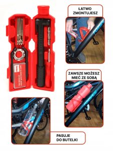 ZESTAW NAPRAWCZY DO NAPRAWY ROWERU BIDON 27EL 3