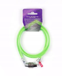 Zapięcie rowerowe z zamkiem szyfrowym linka 4