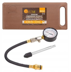 Tester kompresji silnika benzynowego 3el. (0-21Bar, M14-M18) 1