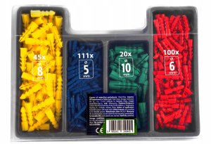 Zestaw wierteł i bitów 300el. 8