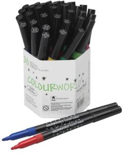 tuscher Colourworld, pakke a 36 stk. 1