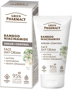 Green Pharmacy Bomboo Niacinamide Krem do twarzy na dzień z bambusem i niacynamidem 50ml 1