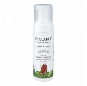 Ecolatier Pianka do mycia twarzy Aloes 150ml 1