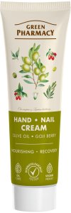 Green Pharmacy Krem do rąk i paznokci Oliwa z oliwek i Jagody goji 100ml 1