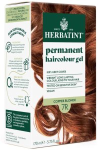 Herbatint Trwała Ziołowa farba do włosów 170ml Miedziany Blond (7R) 1