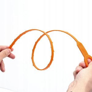 UDRAŻNIACZ PRZEPYCHACZ DO Rur Odpływu ZLEWU 51cm 3