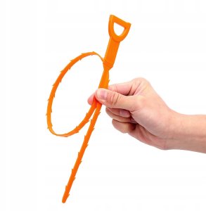 UDRAŻNIACZ PRZEPYCHACZ DO Rur Odpływu ZLEWU 51cm 7