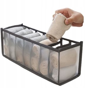 ORGANIZER Na SKARPETKI BIELIZNĘ SZAFY Komplet 3szt 4