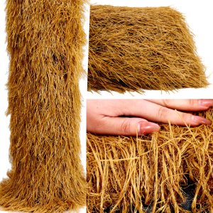 Strzecha SŁOMA SZTUCZNA na DACH Dekoracyjna 100x50cm TIKI HUTS Hawajska BAR 3