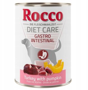 Mokra karma dla psa Rocco Diet Care Gastro Intestinal indyk 12 x 400 g 1