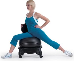 inSPORTline Krzesło z piłką rehabilitacyjne G-Chair z oparciem (10970) 11