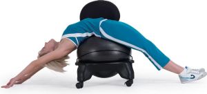 inSPORTline Krzesło z piłką rehabilitacyjne G-Chair z oparciem (10970) 12