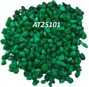 Akvastabil Libra, farvet grus 3-5mm. 1 kg. grøn 1