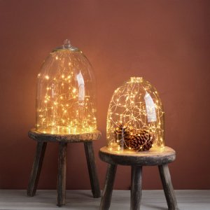 Sirius Home Knirke, Light decoration chain, Silver, Transparent, Ambience, Transparent, 80 bulb(s), LED 2