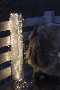 Sirius Home Knirke, Light decoration chain, Silver, Transparent, Ambience, Transparent, 80 bulb(s), LED 4