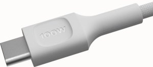 Kabel USB Green Cell USB-C - USB-C 0.3 m Biały (KABGC100PS30SW) 12