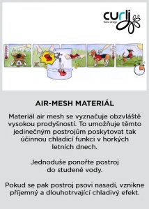 Curli Vest sele Clasp Air-Mesh Brown XL 4