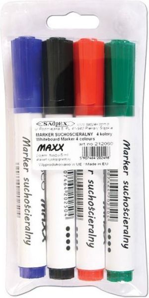 Cresco Marker suchościeralny Maxx 4 kolory - 248186 1